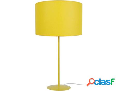 Lámpara de Mesa TOSEL Alfena (Amarillo, Amarillo