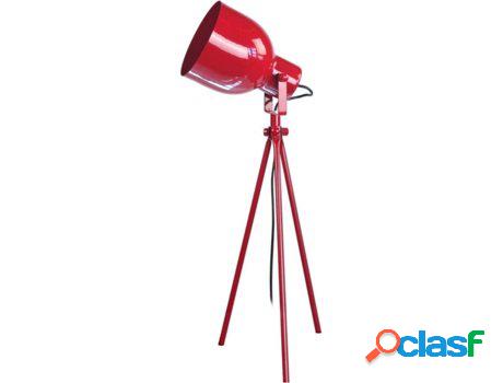 Lámpara de Mesa TOSEL Carlson 2 (Rojo - E27 - Máx. 40W -