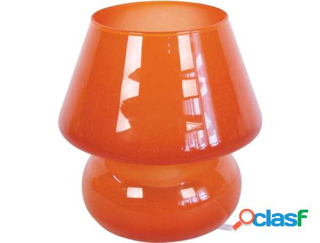 Lámpara de Mesa TOSEL Champignon (Naranja - E14 - Máx. 40W