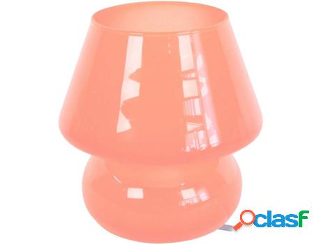 Lámpara de Mesa TOSEL Champignon (Salmón - E14 - Máx. 40W