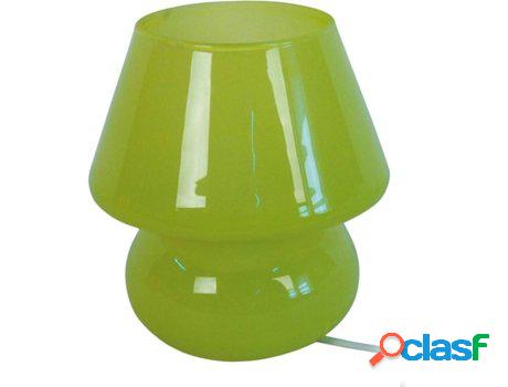 Lámpara de Mesa TOSEL Champignon (Verde - E14 - Máx. 40W -