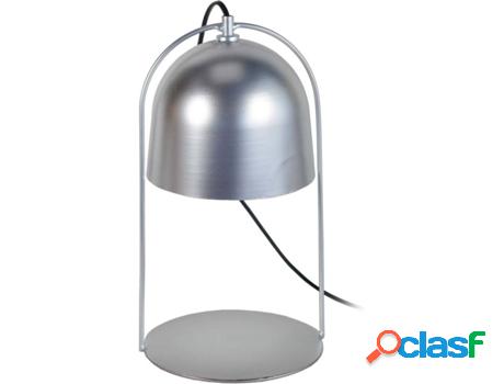 Lámpara de Mesa TOSEL Eliot (Plateado - E27 - Máx. 40W -