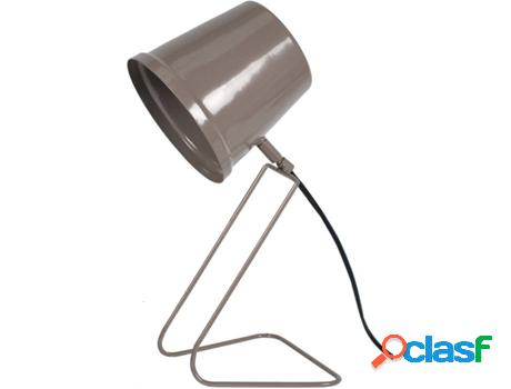 Lámpara de Mesa TOSEL Factory (Taupe - E27 - Máx. 40W -