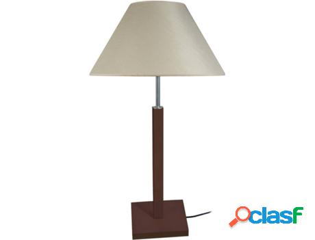 Lámpara de Mesa TOSEL Hod (Crema - E27 - Máx. 40W -