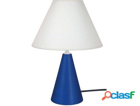 Lámpara de Mesa TOSEL Irina (Império Azul, Crudo - E14 -