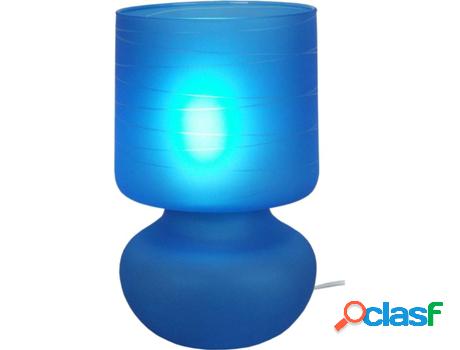 Lámpara de Mesa TOSEL Katia 2 (Azul - E14 - Máx. 40W -