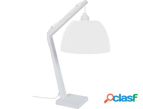 Lámpara de Mesa TOSEL Kran Plexi (Blanco - E27 - Máx. 40W
