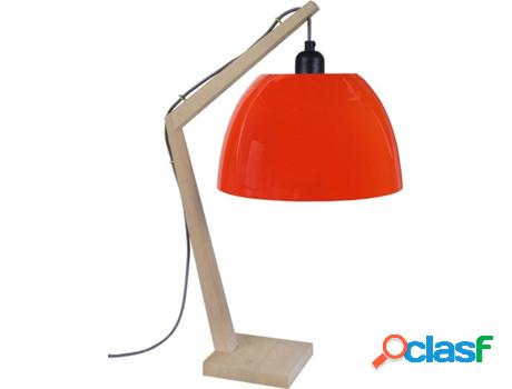 Lámpara de Mesa TOSEL Kran Plexi (Plateado - E27 - Máx.