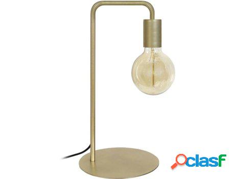 Lámpara de Mesa TOSEL Norwich (Dorado - E27 - Máx. 40W -