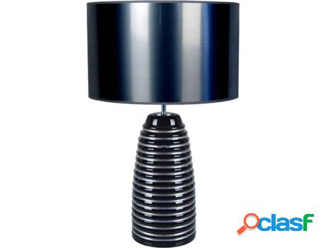 Lámpara de Mesa TOSEL Symphonie-Line (Negro - E27 - Máx.