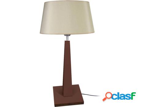 Lámpara de Mesa TOSEL Thor (Wangue - E27 - Máx. 40W -