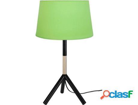 Lámpara de Mesa TOSEL Trident B (Verde - E27 - Máx. 40W -