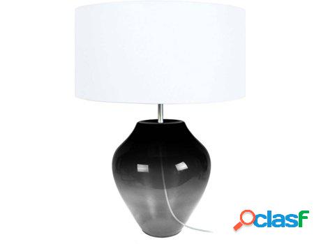 Lámpara de Mesa TOSEL Vase (Blanco - E27 - Máx. 40W -