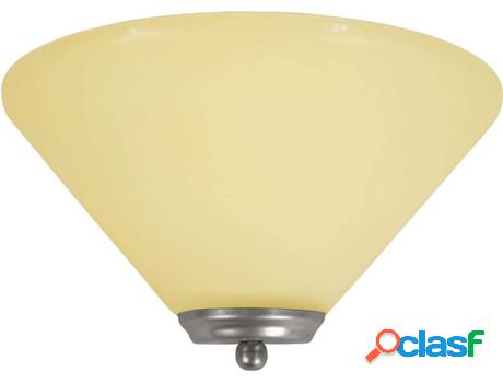 Lámpara de Pared TOSEL Confort 1 Bombilla (Crema - E27 -