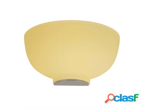 Lámpara de Pared TOSEL Confort 25 cm (Crema - E27 - Máx.