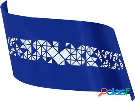 Lámpara de Pared TOSEL Vague Ikat Carrès (Azul - E27 -