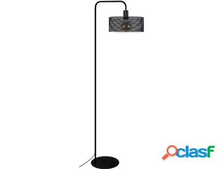 Lámpara de Pié TOSEL Adonis (Negro - E27 - Máx. 40W -