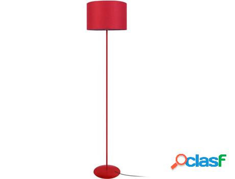 Lámpara de Pié TOSEL Alfena (Rojo - E27 - Máx. 40W -