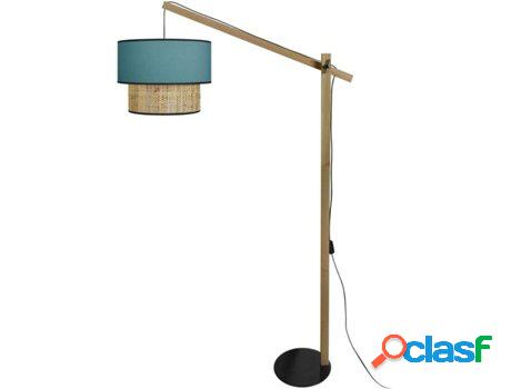 Lámpara de Pié TOSEL Cochin P (Azul - E27 - Máx. 40W -