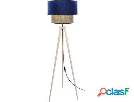 Lámpara de Pié TOSEL Cochin T (Azul - E27 - Máx. 40W -