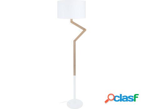 Lámpara de Pié TOSEL Geri (Blanco - E27 - Máx. 40W -