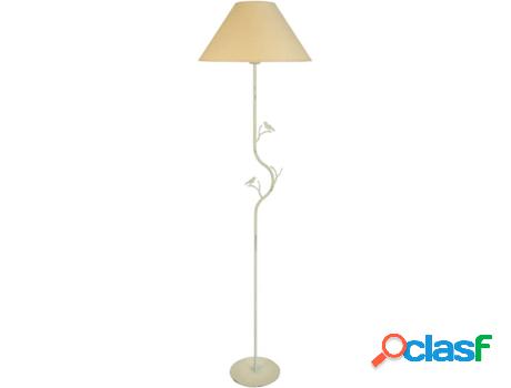 Lámpara de Pié TOSEL Oiseaux (Crema - E27 - Máx. 40W -