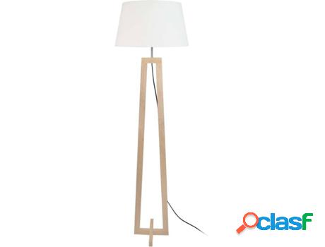 Lámpara de Pié TOSEL Vili (Blanco - E27 - Máx. 40W -