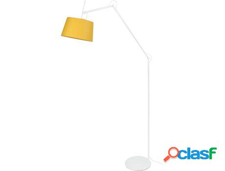 Lámpara de Pie TOSEL Articuler (Blanco, Amarillo - E27 -