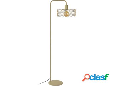 Lámpara de Pie TOSEL Aster (Dorado - E27 - Máx. 40W -