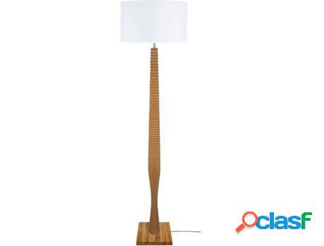 Lámpara de Pie TOSEL Columbus (Blanco - E27 - Máx. 40W -