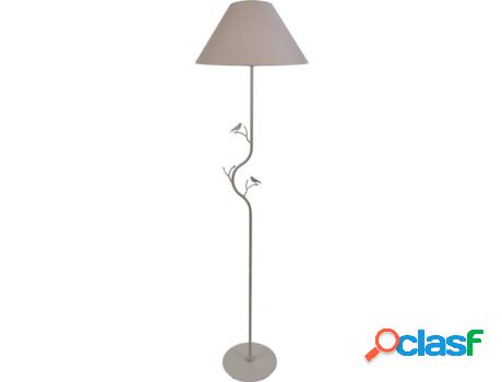 Lámpara de Pie TOSEL Oiseaux (Taupe - E27 - Máx. 40W -