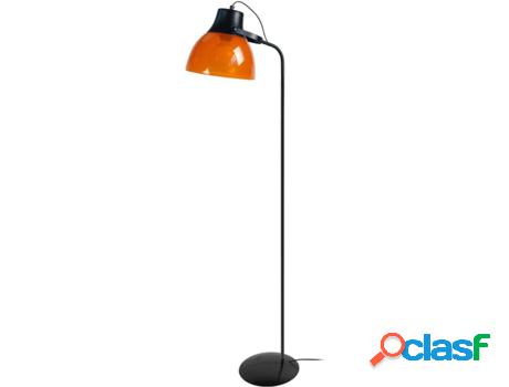 Lámpara de Pie TOSEL Plexi (Negro, Naranja - E27 - Máx.