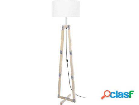 Lámpara de Pie TOSEL Vilars (Natural - E27 - Máx. 40W -