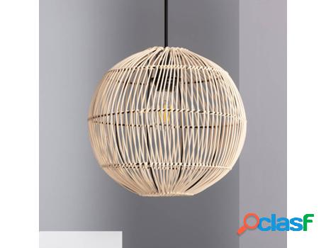 Lámpara de Suspensión LEDKIA Arawa (Natural - E27 - 25 W)
