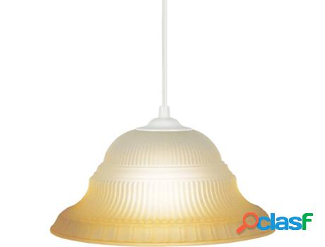 Lámpara de Suspensión TOSEL America (Amarillo Ámbar - E27