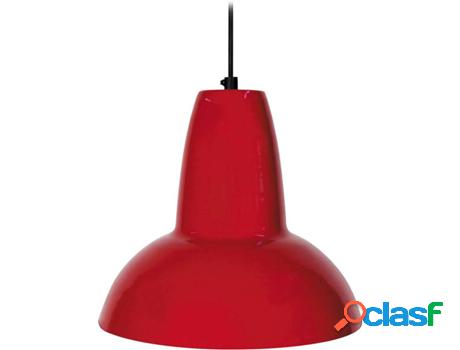 Lámpara de Suspensión TOSEL Aquitaine 10168 Roja