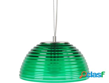 Lámpara de Suspensión TOSEL Armonie (Verde - E27 - Máx.