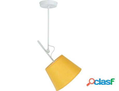 Lámpara de Suspensión TOSEL Articuler (Blanco y Amarillo -
