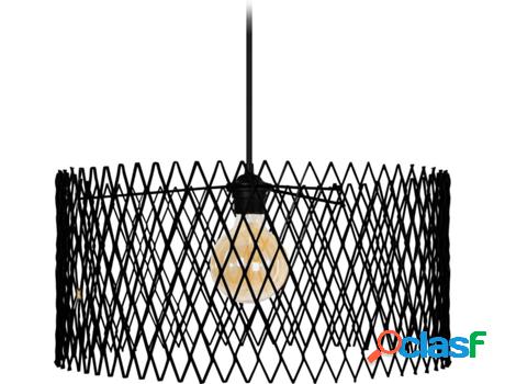 Lámpara de Suspensión TOSEL Aster 45 cm (Negro - E27 -