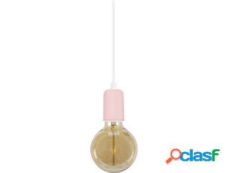 Lámpara de Suspensión TOSEL Bao 9.5 cm (Rosa - E27 - Máx.