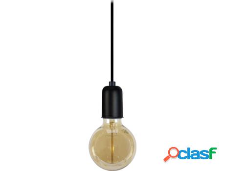 Lámpara de Suspensión TOSEL Bao (Negro - E27 - Máx. 40 W