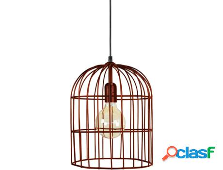 Lámpara de Suspensión TOSEL Cage (Cobre - E27 - Máx. 40 W