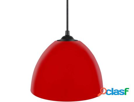 Lámpara de Suspensión TOSEL Celica A (Rojo - E27 - Máx.