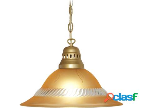 Lámpara de Suspensión TOSEL Classique (Amarillo Ámbar