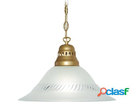 Lámpara de Suspensión TOSEL Classique (Blanco Satinado -
