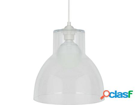 Lámpara de Suspensión TOSEL Cloche Verre A (Transparente -