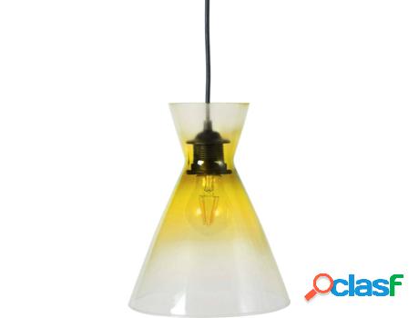 Lámpara de Suspensión TOSEL Conical (Amarillo - E27 -