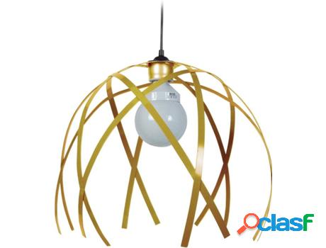 Lámpara de Suspensión TOSEL Crab Big (Dorado Oro - E27 -