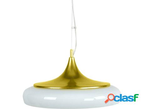 Lámpara de Suspensión TOSEL Divinity (Dorado y Ópalo -