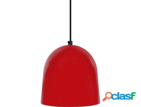 Lámpara de Suspensión TOSEL Eliot (Rojo - E27 - Máx. 40W